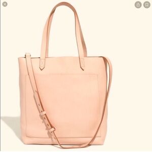 Madewell medium transport tote in “natural buff”